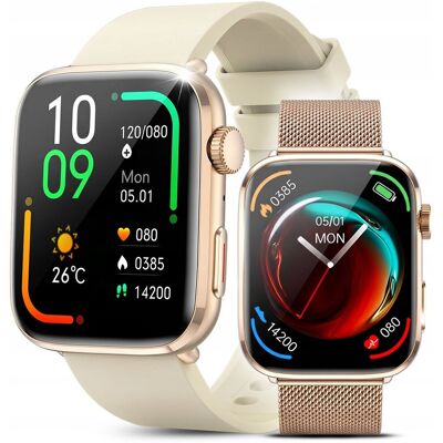 JG Smart SMARTWATCH DAMSKI SMART ZEGAREK TĘTNO CIŚNIENIE SEN MENU PL ROZMOWY 2 PASKI JG Smart SMARTWATCH DAMSKI SMART ZEGAREK TĘTNO CIŚNIENIE SEN MENU PL ROZMOWY 2 PASKI