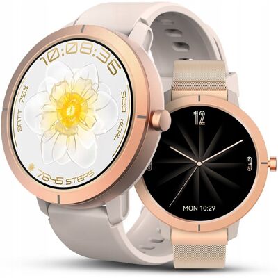 JG Smart SMARTWATCH DAMSKI Z GPS POLSKIE MENU AMOLED ROZMOWY PULS SPORT WODOODPORNY JG Smart SMARTWATCH DAMSKI Z GPS POLSKIE MENU AMOLED ROZMOWY PULS SPORT WODOODPORNY