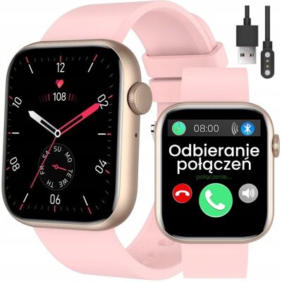 Smartwatch Damski Zegarek Gravity +Grawer Rozmowy Polskie Menu 260Mah Sport Smartwatch Damski Zegarek Gravity +Grawer Rozmowy Polskie Menu 260Mah Sport