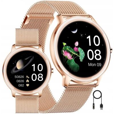 Smartwatch Damski Zegarek Rubicon +Grawer Kroki Ciśnienie Sms Fb Smartwatch Damski Zegarek Rubicon +Grawer Kroki Ciśnienie Sms Fb