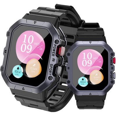 Smartwatch damski zegarek Wodoodporny menu PL rozmowy Sport Sms JG Smart Smartwatch damski zegarek Wodoodporny menu PL rozmowy Sport Sms JG Smart