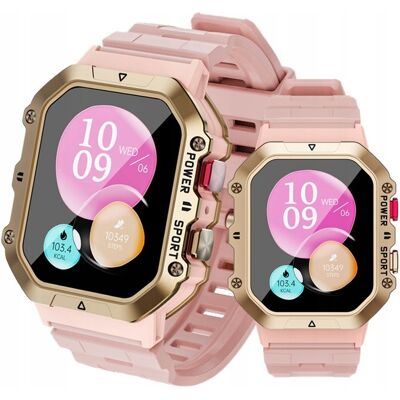 Smartwatch damski zegarek Wodoodporny polskie menu rozmowy Sms Amoled Sport JG Smart Smartwatch damski zegarek Wodoodporny polskie menu rozmowy Sms Amoled Sport JG Smart