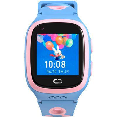 Smartwatch dla dzieci 4G eSIM GPS WiFi Canyon ZEFIR KW-49 niebiesko - różowy Smartwatch dla dzieci 4G eSIM GPS WiFi Canyon ZEFIR KW-49 niebiesko - różowy