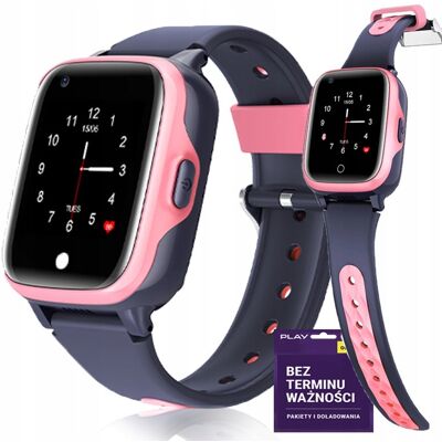 WonderWatch Smartwatch Dla Dzieci Ip68 Gps 4G Videocall Pl Różowy WonderWatch Smartwatch Dla Dzieci Ip68 Gps 4G Videocall Pl Różowy