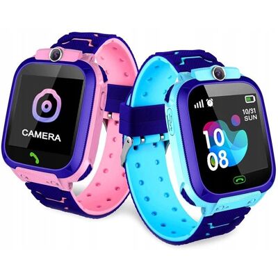 ASATO Smartwatch dla dzieci Q12 z lokalizator LBS, możliwość dzwonienia, SOS Niebieski lub Różowy ASATO Smartwatch dla dzieci Q12 z lokalizator LBS, możliwość dzwonienia, SOS Niebieski lub Różowy