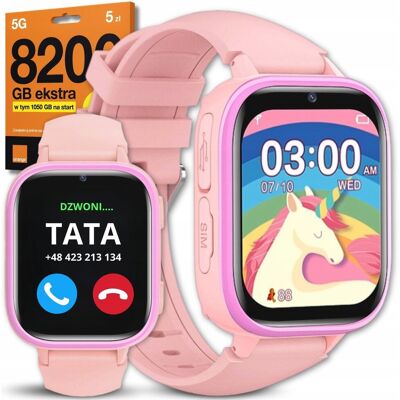 ZeeTech Smartwatch dla dzieci zegarek dzwonienie pl menu aparat telefon + karta sim ZeeTech Smartwatch dla dzieci zegarek dzwonienie pl menu aparat telefon + karta sim