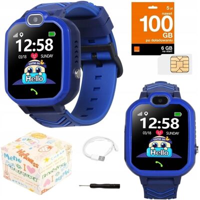 ZeeTech Smartwatch Dla Dzieci Zegarek Lokalizator Lbs +Sim ZeeTech Smartwatch Dla Dzieci Zegarek Lokalizator Lbs +Sim