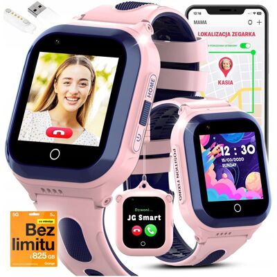 JG Smart Smartwatch dla Dzieci Zegarek PL GPS Rozmowy Nauka Gry Aparat Wideo Prezent JG Smart Smartwatch dla Dzieci Zegarek PL GPS Rozmowy Nauka Gry Aparat Wideo Prezent