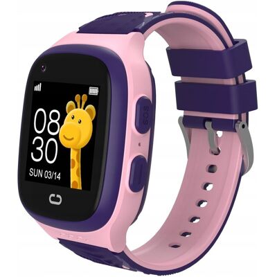 Blow Smartwatch Dla Dzieci Zegarek Sim Telefon Wideorozmowy Gps Sms Gry Różowy Blow Smartwatch Dla Dzieci Zegarek Sim Telefon Wideorozmowy Gps Sms Gry Różowy