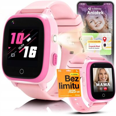 JG Smart Smartwatch dla Dzieci Zegarek Telefon Lokalizacja Dziecka Rozmowy Nauka PL JG Smart Smartwatch dla Dzieci Zegarek Telefon Lokalizacja Dziecka Rozmowy Nauka PL