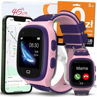 ZeeTech Smartwatch Dla Dzieci Zegarek Telefon Lokalizator Gps Wideorozmowy Aparat ZeeTech Smartwatch Dla Dzieci Zegarek Telefon Lokalizator Gps Wideorozmowy Aparat