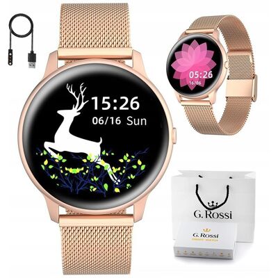 Inny producent SMARTWATCH G. Rossi SW015-4 rosegold (zg326d) Inny producent SMARTWATCH G. Rossi SW015-4 rosegold (zg326d)