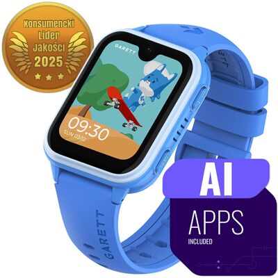Smartwatch Garett Kids Vibe AI 4G niebieski Smartwatch Garett Kids Vibe AI 4G niebieski