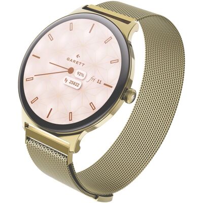Smartwatch Garett Verona 2 złoty mesh Smartwatch Garett Verona 2 złoty mesh