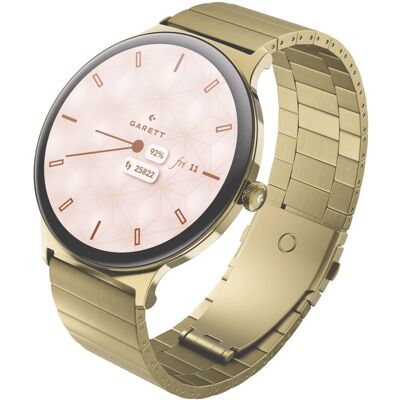 Smartwatch Garett Verona 2 złoty stalowy Smartwatch Garett Verona 2 złoty stalowy