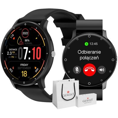 Smartwatch Giewont GW120-2 PRO Czarny Smartwatch Giewont GW120-2 PRO Czarny