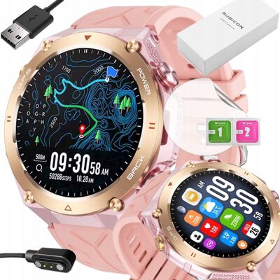 SMARTWATCH GPS RUBICON POLSKIE MENU ROZMOWY SPORT SMART WATCH DAMSKI SMARTWATCH GPS RUBICON POLSKIE MENU ROZMOWY SPORT SMART WATCH DAMSKI