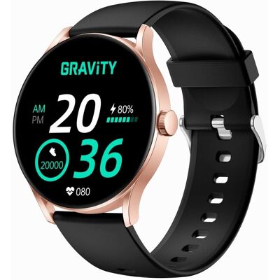 Smartwatch Gravity Czarno Różowy GT2-2 PRO Smartwatch Gravity Czarno Różowy GT2-2 PRO