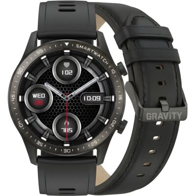 G. Rossi Smartwatch Gravity Czarny 2 Paski GT10-3 G. Rossi Smartwatch Gravity Czarny 2 Paski GT10-3