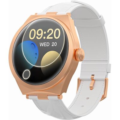 Inny producent Smartwatch Gravity Różowe Złoto Biały GT25-5 Inny producent Smartwatch Gravity Różowe Złoto Biały GT25-5