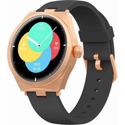 G. Rossi Smartwatch Gravity Różowe Złoto Czarny GT25-3 G. Rossi Smartwatch Gravity Różowe Złoto Czarny GT25-3