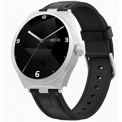 G. Rossi Smartwatch Gravity Srebrno Czarny GT25-8 G. Rossi Smartwatch Gravity Srebrno Czarny GT25-8