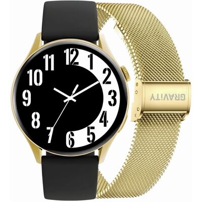 G. Rossi Smartwatch Gravity Złoty Pasek + Bransoleta GT11-1 G. Rossi Smartwatch Gravity Złoty Pasek + Bransoleta GT11-1