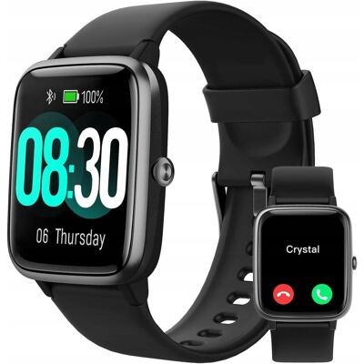 Inny producent Smartwatch GRV FC1 czarny IP68, 9 trybów sportowych, ekran 3,8 cm Inny producent Smartwatch GRV FC1 czarny IP68, 9 trybów sportowych, ekran 3,8 cm