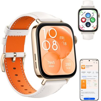 Smartwatch HUAWEI WATCH Fit 3 zegarek sportowy biały GPS analiza snu Smartwatch HUAWEI WATCH Fit 3 zegarek sportowy biały GPS analiza snu