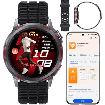 Smartwatch HUAWEI WATCH GT Runner 2 Czarny AMOLED 1,32' GPS HRV SpO2 Smartwatch HUAWEI WATCH GT Runner 2 Czarny AMOLED 1,32' GPS HRV SpO2