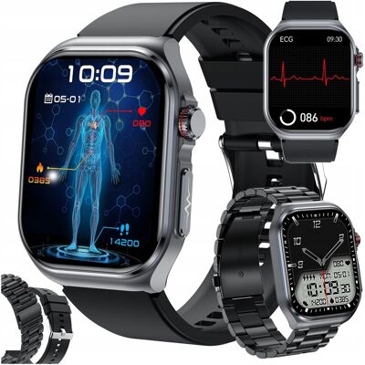 Proventus PL SMARTWATCH KARDIOWATCH MĘSKI ROZMOWY EKG GLUKOZA CIŚNIENIE TEMPERATURA MENU PL Proventus PL SMARTWATCH KARDIOWATCH MĘSKI ROZMOWY EKG GLUKOZA CIŚNIENIE TEMPERATURA MENU PL