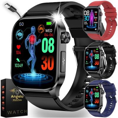 Inny producent SMARTWATCH KARDIOWATCH POMIAR CUKRU EKG CIŚNIENIE ROZMOWY SZKŁO MENU PL Inny producent SMARTWATCH KARDIOWATCH POMIAR CUKRU EKG CIŚNIENIE ROZMOWY SZKŁO MENU PL