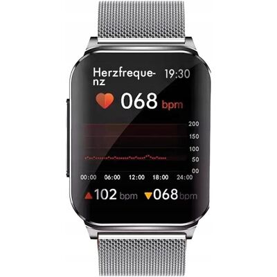 Inny producent smartwatch KNAUERMANN zegarek zdrowotny PRO 2 PLUS EKG metalowy prezent Inny producent smartwatch KNAUERMANN zegarek zdrowotny PRO 2 PLUS EKG metalowy prezent