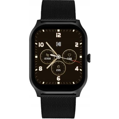 Smartwatch KODAK SW-7225 Czarny GPS Pulsometr Pulsoksymetr Android iOS Smartwatch KODAK SW-7225 Czarny GPS Pulsometr Pulsoksymetr Android iOS