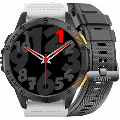 Inny producent SMARTWATCH MÄSKI GRAVITY GT24-2 - LATARKA, DODATKOWY PASEK (sg033b) Inny producent SMARTWATCH MÄSKI GRAVITY GT24-2 - LATARKA, DODATKOWY PASEK (sg033b)