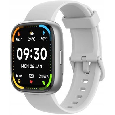 EcoWatch EW06 Srebrny Smartwatch - Smartwatch EcoWatch EW06 Srebrny Smartwatch - Smartwatch