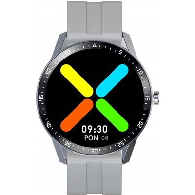 SMARTWATCH MĘSKI G. Rossi SW018-2 silver/gray WŁASNE TARCZE + GRAWER SMARTWATCH MĘSKI G. Rossi SW018-2 silver/gray WŁASNE TARCZE + GRAWER