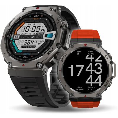 Nexano SMARTWATCH MĘSKI GPS MENU POLSKIE WODOODPORNY SPORT ROZMOWY SMART WATCH PL Nexano SMARTWATCH MĘSKI GPS MENU POLSKIE WODOODPORNY SPORT ROZMOWY SMART WATCH PL