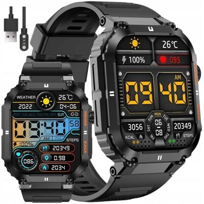 SMARTWATCH MĘSKI GRAVITY 1,96 BIG ROZMOWY 400 mAh SMARTWATCH MĘSKI GRAVITY 1,96 BIG ROZMOWY 400 mAh