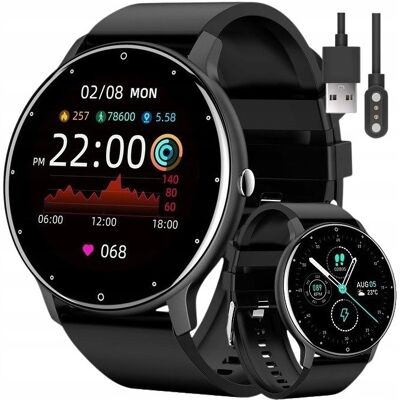 SMARTWATCH MĘSKI GRAVITY +BOX +GRAWER SMS FB POLSKIE MENU SPORT 240x240 SMARTWATCH MĘSKI GRAVITY +BOX +GRAWER SMS FB POLSKIE MENU SPORT 240x240