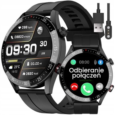 SMARTWATCH MĘSKI GRAVITY +GRAWER ROZMOWY POLSKIE MENU 270mAh sport +KABEL SMARTWATCH MĘSKI GRAVITY +GRAWER ROZMOWY POLSKIE MENU 270mAh sport +KABEL