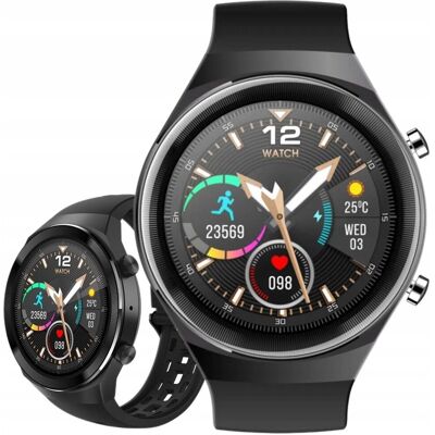 Rubicon Smartwatch Męski Rozmowy Ciśnienie Menu Pl +Grawer Rubicon Smartwatch Męski Rozmowy Ciśnienie Menu Pl +Grawer