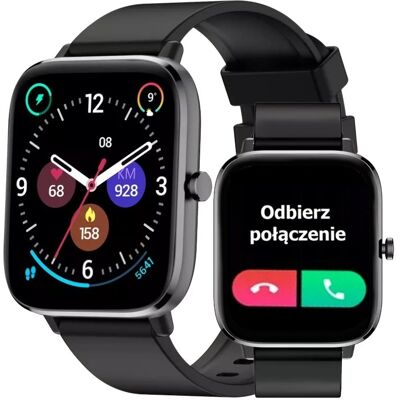 Rubicon Smartwatch Męski Rozmowy Ciśnienie Sms Box Grawer Rubicon Smartwatch Męski Rozmowy Ciśnienie Sms Box Grawer
