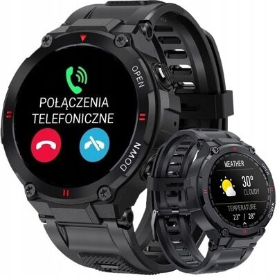 Rubicon SMARTWATCH MĘSKI ROZMOWY MENU PL SPORTOWY KROKI Rubicon SMARTWATCH MĘSKI ROZMOWY MENU PL SPORTOWY KROKI