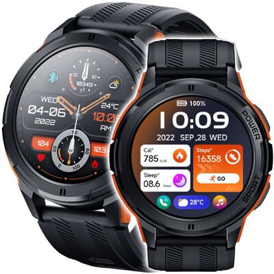 Smartwatch męski zegarek menu PL Wodoodporny Amoled rozmowy JG Smart Smartwatch męski zegarek menu PL Wodoodporny Amoled rozmowy JG Smart