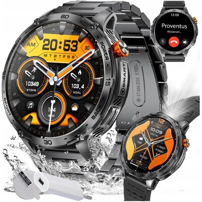 Proventus PL SMARTWATCH MĘSKI ZEGAREK PROVENTUS WODOODPORNY LATARKA Z FUNKCJĄ ROZMÓW PL Proventus PL SMARTWATCH MĘSKI ZEGAREK PROVENTUS WODOODPORNY LATARKA Z FUNKCJĄ ROZMÓW PL