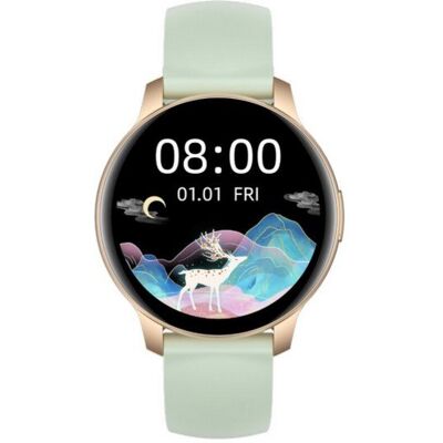 Oromed ORO ACTIVE PRO 1 Zielony Złoty Smartwatch - Smartwatch Oromed ORO ACTIVE PRO 1 Zielony Złoty Smartwatch - Smartwatch