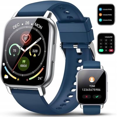 Inny producent Smartwatch Poounur Y6 1.85' Bluetooth funkcja telefonu niebieski Inny producent Smartwatch Poounur Y6 1.85' Bluetooth funkcja telefonu niebieski