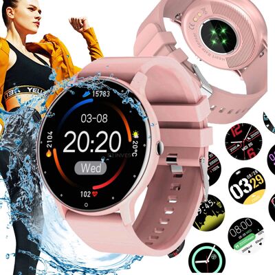 Inny producent SMARTWATCH RÓŻOWY ZEGAREK DAMSKI POWIADOMIENIA SPORT PREZENT Inny producent SMARTWATCH RÓŻOWY ZEGAREK DAMSKI POWIADOMIENIA SPORT PREZENT
