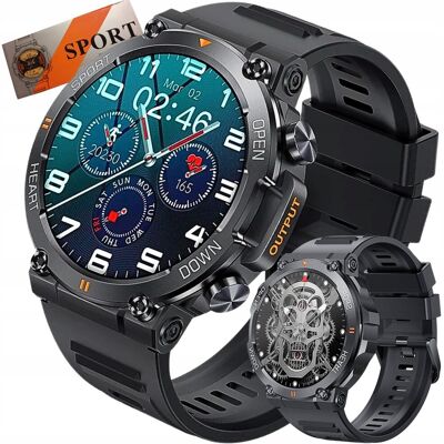 Inny producent Smartwatch Sklep95 SM2 czarny Sportowy Zegarek Wodoodporny Bluetooth Inny producent Smartwatch Sklep95 SM2 czarny Sportowy Zegarek Wodoodporny Bluetooth